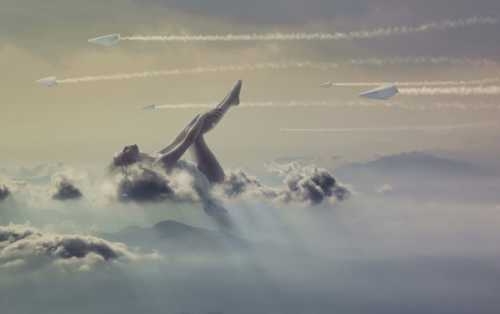 Небо, самолет, девушка: репортаж из воздуха
