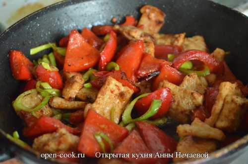 Рецепты свинины с болгарским перцем: секреты