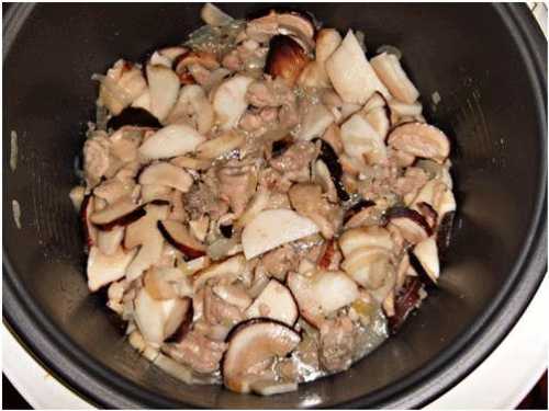 Рецепты курицы с грибами  в мультиварке, секреты