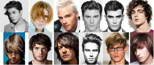 Модные прически для мужчин фото: виды причёсок,